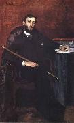 Rodolfo Amoedo Retrato de Gonzaga Duque Germany oil painting artist